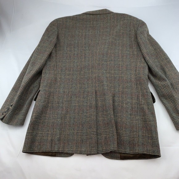 Kuppenheimer Size 42R Men’s Vintage Plaid Wool Button Sport Coat Blazer Jacket - Picture 4 of 9